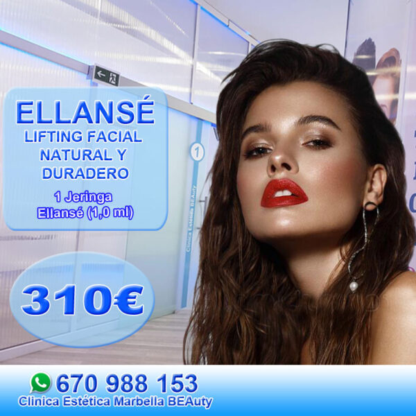 El tratamiento de Ellansé en Marbella es un relleno facial único que combina una corrección duradera de las arrugas con la pruoducción de colágeno. 