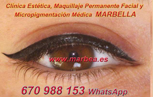 micropigmentación ojos Marbella en la clínica estetica entrega micropigmentación Torremolinos ojos y maquillaje permanente